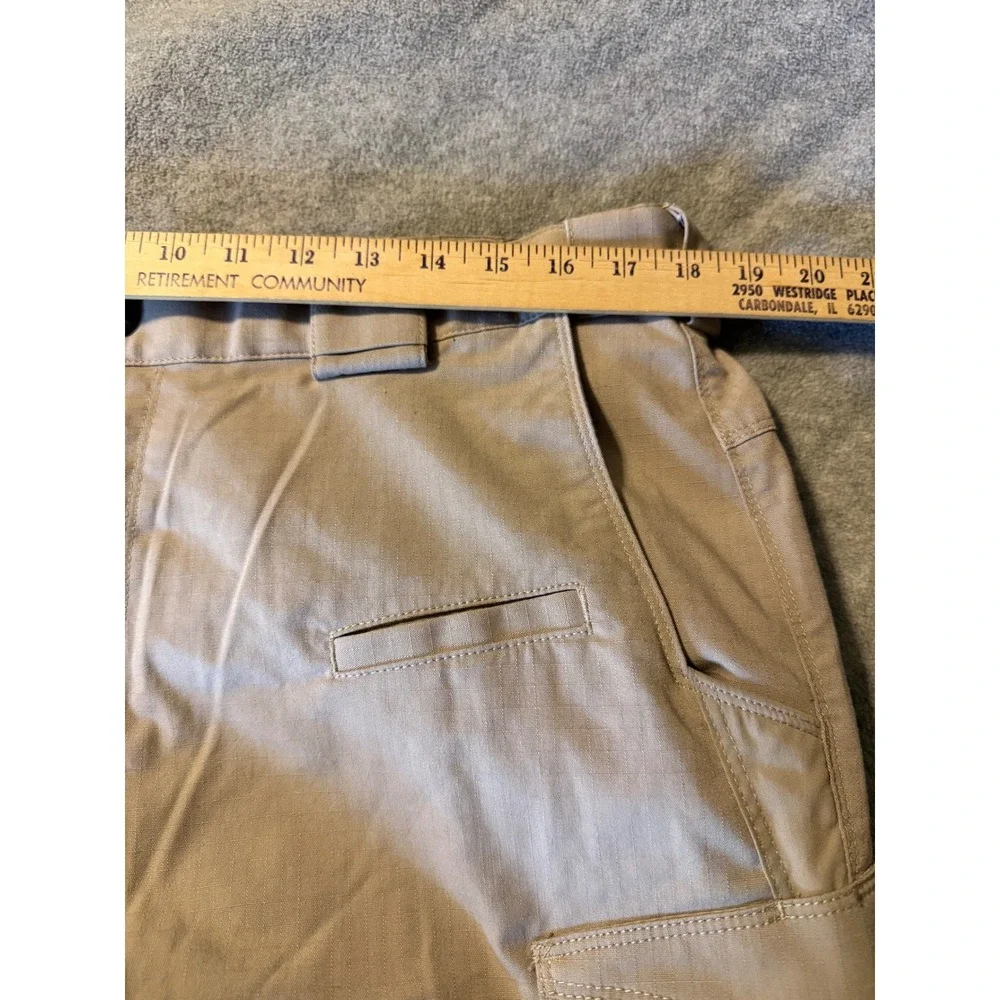 5.11 Tactical Stryke Pants Mens 36x32 Khaki Ripstop Cargo Work Hunting Utility